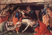 Sandro Botticelli Lamentation over the Dead Christ with Saints oil painting reproduction